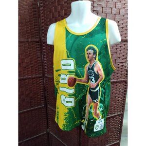 Mitchell & Ness Larry Bird Boston Celtics Jersey Player Burst All Over print XL